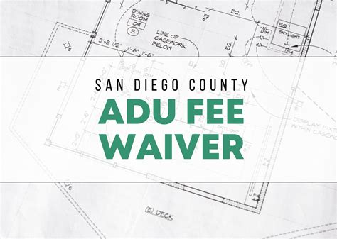 san diego adu fee waiver